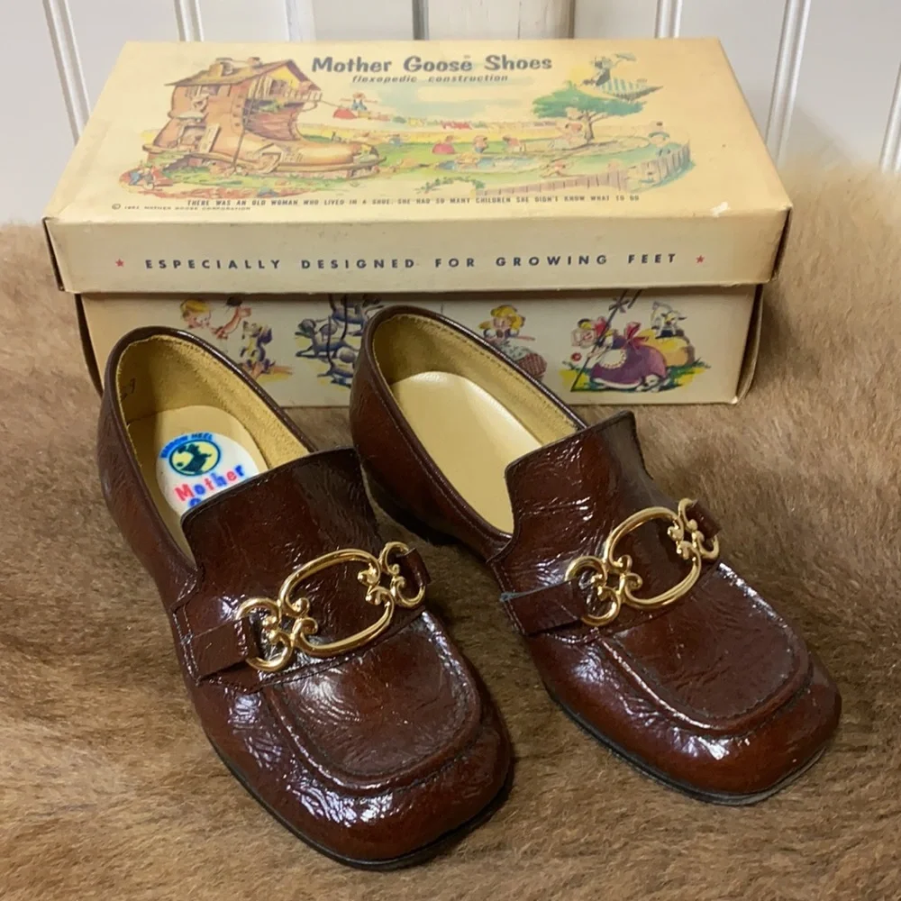 50s Vintage Mother Goose Mod Shoes 4